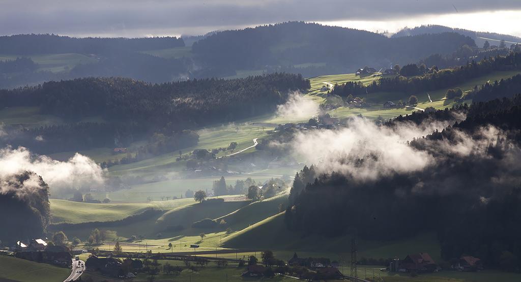 Bio Garni Möschberg Hotell Grosshochstetten Exteriör bild